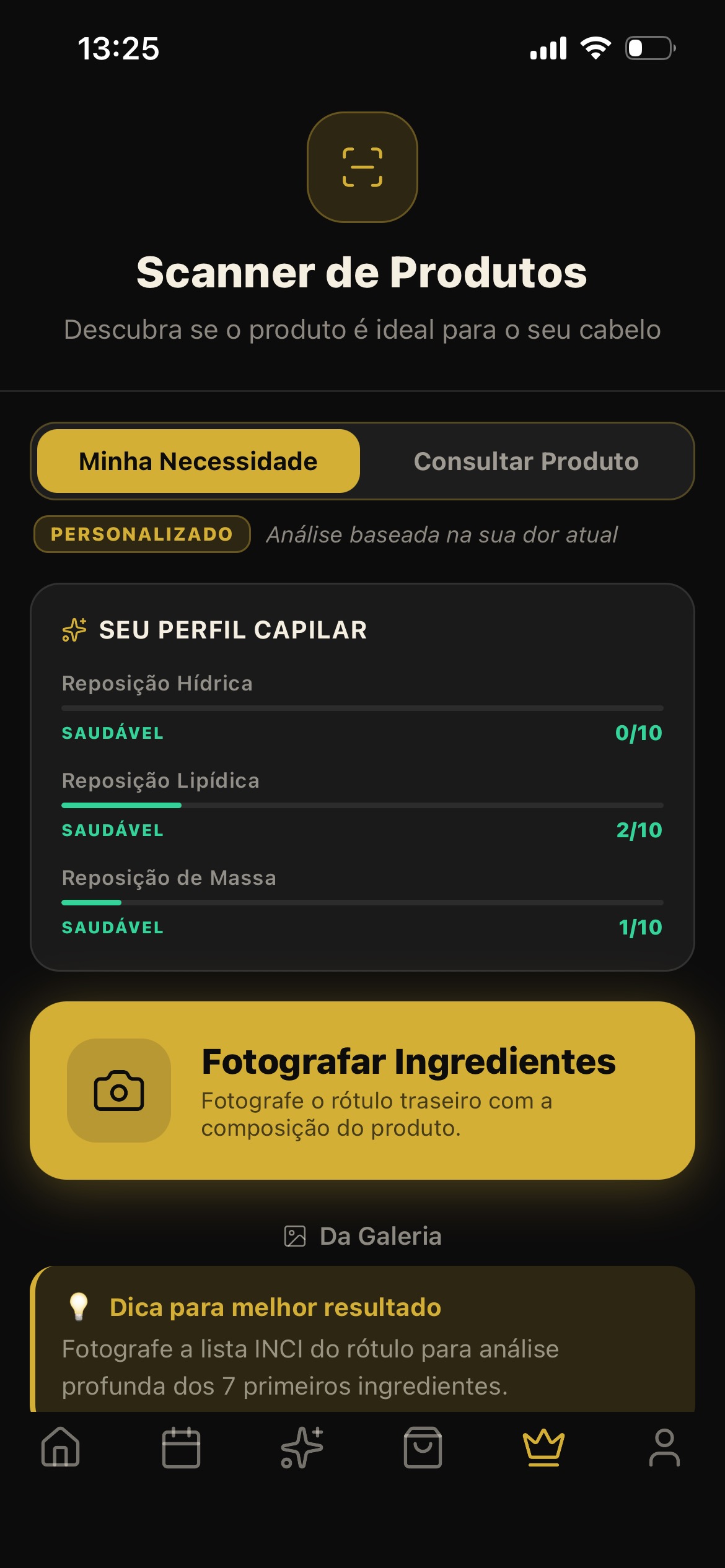 HairGlow — Tela 5